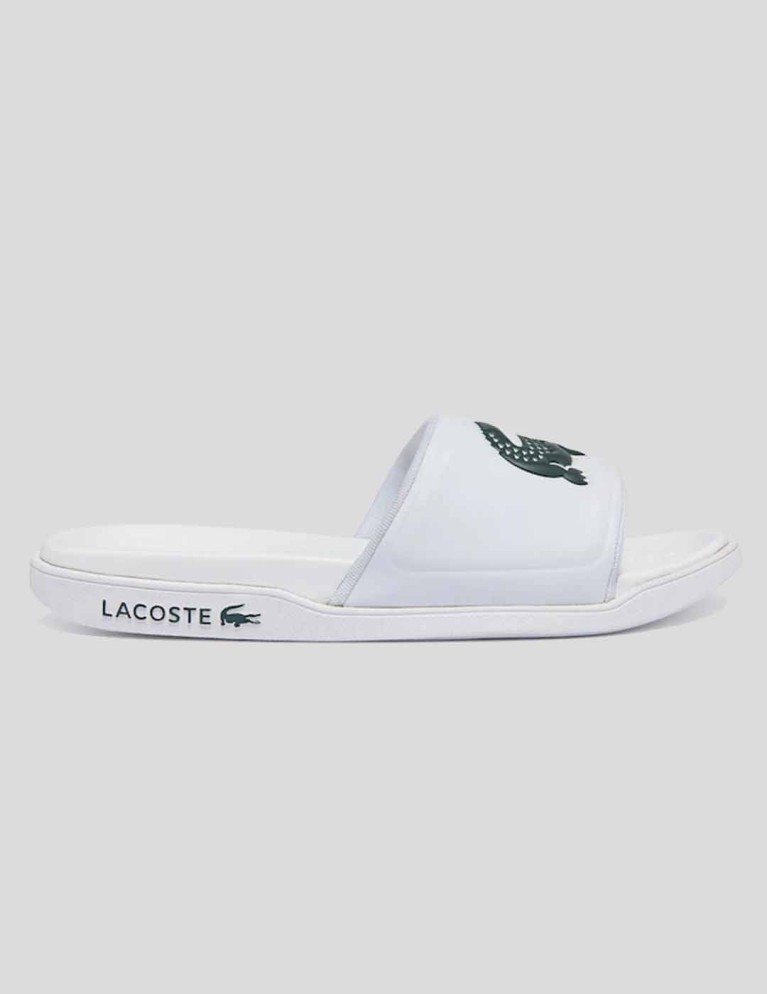 Chanclas LACOSTE serve slide dual blk/wht